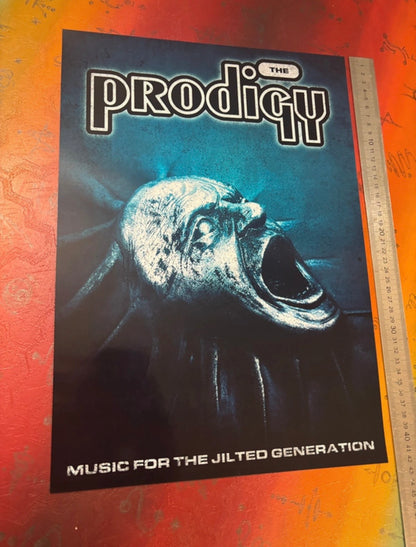 THE PRODIGY - MUSIC FOR A JILTED GENERATION  - Symbios Design Rare Glossy Poster Print
