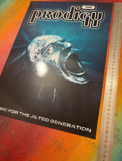 THE PRODIGY - MUSIC FOR A JILTED GENERATION  - Symbios Design Rare Glossy Poster Print