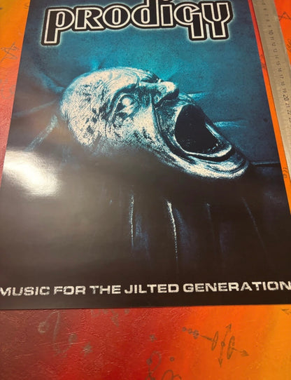 THE PRODIGY - MUSIC FOR A JILTED GENERATION  - Symbios Design Rare Glossy Poster Print