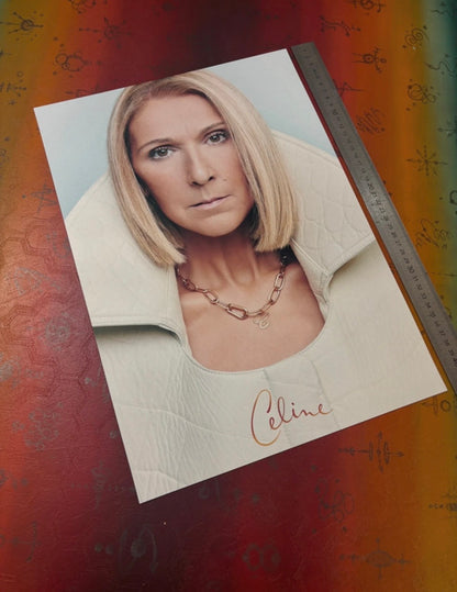 CELINE DION - PORTRAIT  - Symbios Design Rare Glossy Poster Print