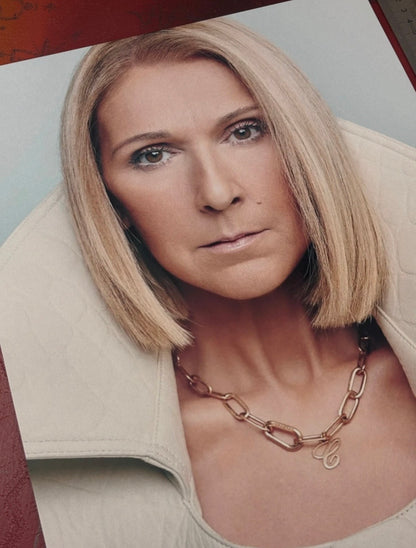 CELINE DION - PORTRAIT  - Symbios Design Rare Glossy Poster Print