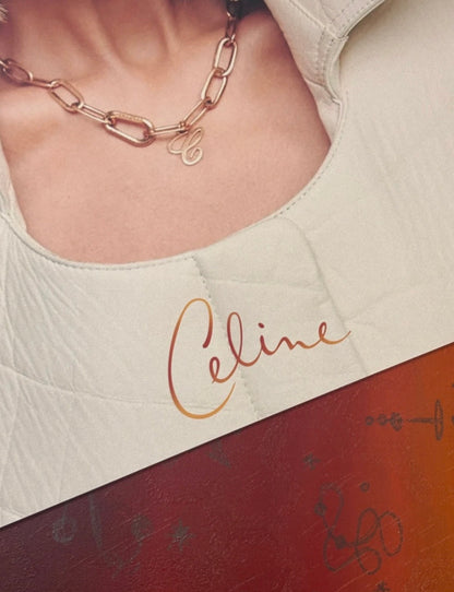 CELINE DION - PORTRAIT  - Symbios Design Rare Glossy Poster Print