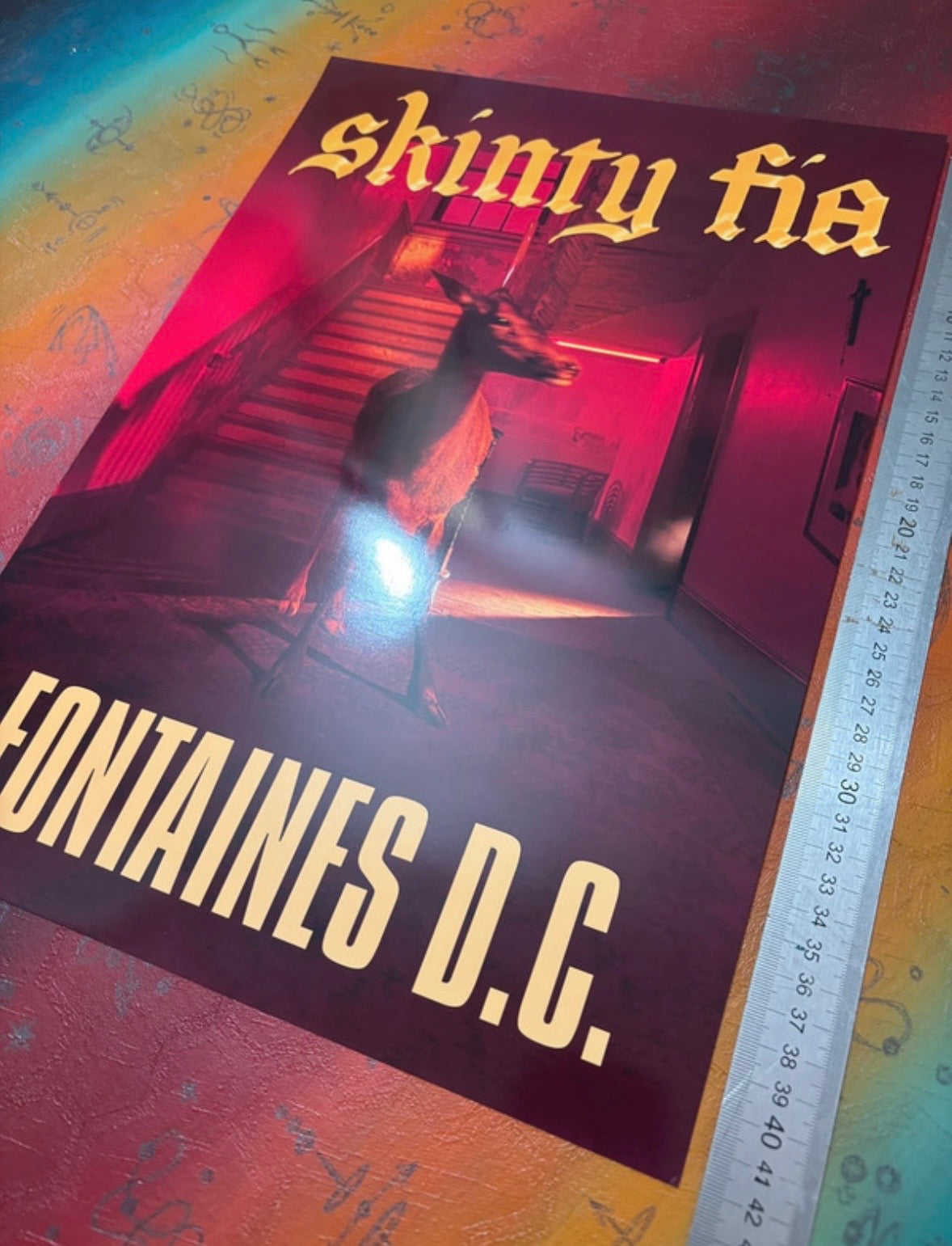 FONTAINES DC - SKINTY FIA - Symbios Design Rare Glossy Poster Print