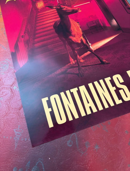 FONTAINES DC - SKINTY FIA - Symbios Design Rare Glossy Poster Print