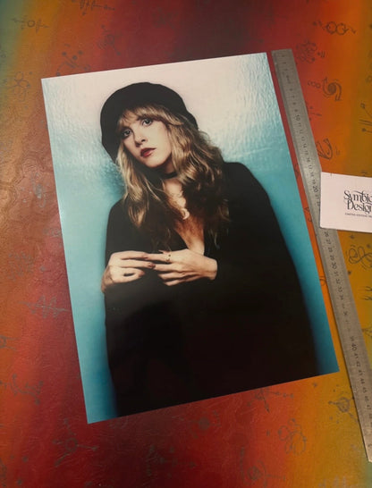 FLEETWOOD MAC - STEVIE NICKS - Symbios Design Rare Glossy Poster Print