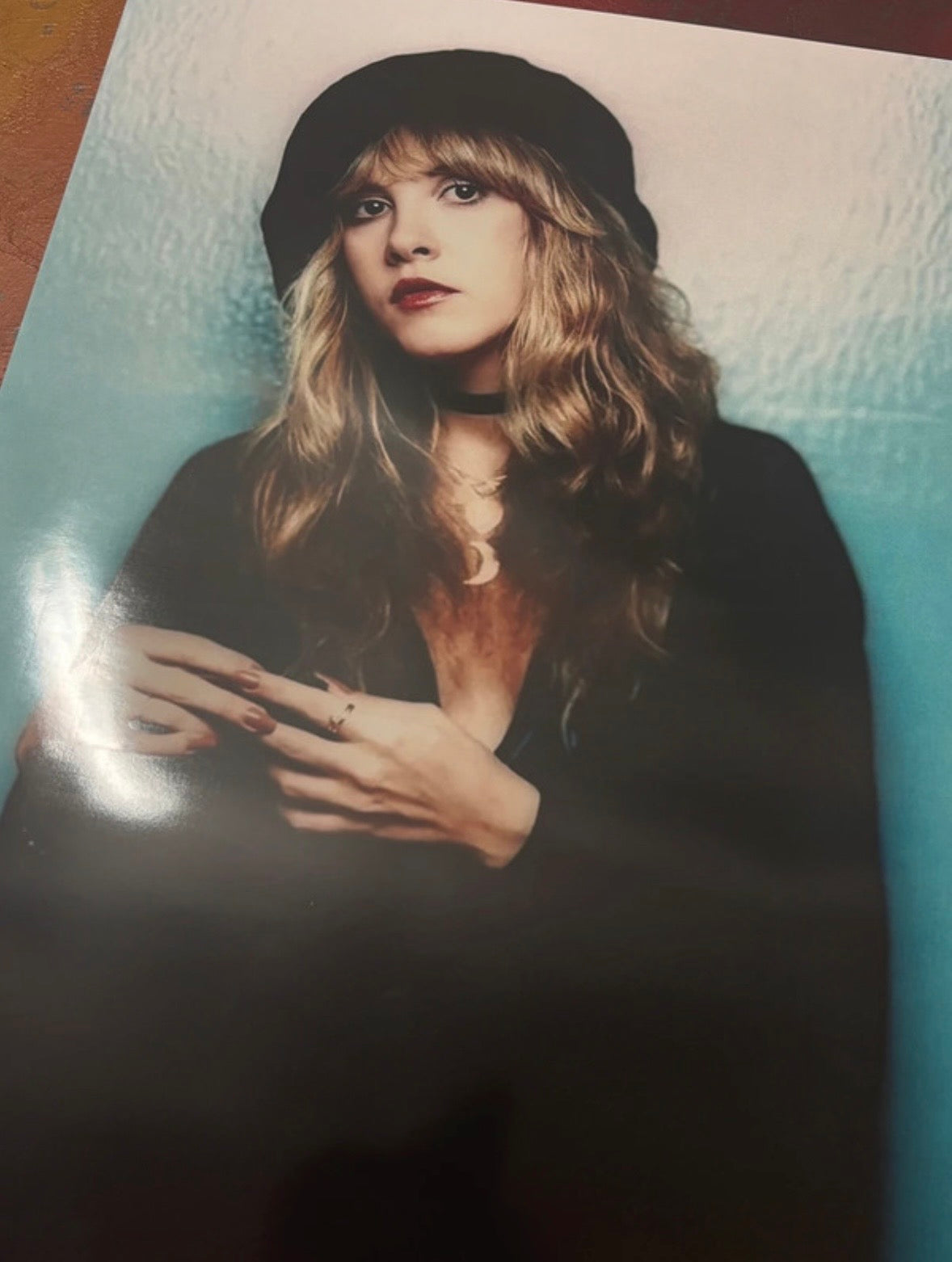 FLEETWOOD MAC - STEVIE NICKS - Symbios Design Rare Glossy Poster Print