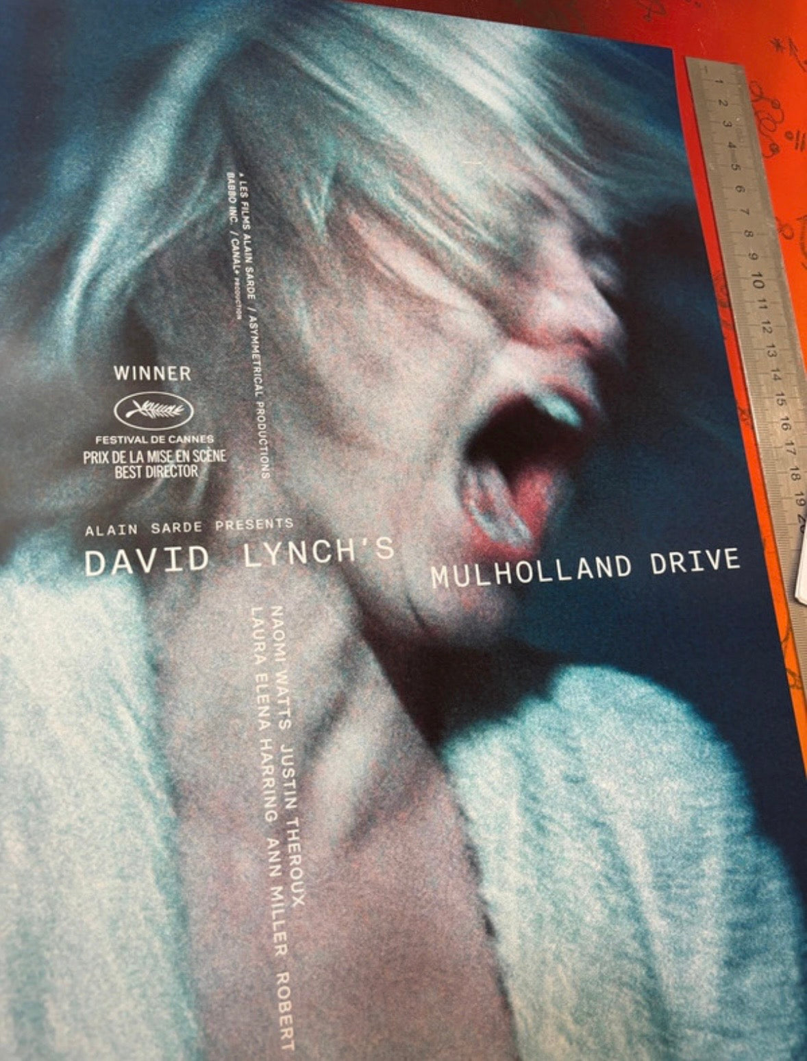 DAVID LYNCH - MULHOLLAND DRIVE - Symbios Design Rare Glossy Poster Print