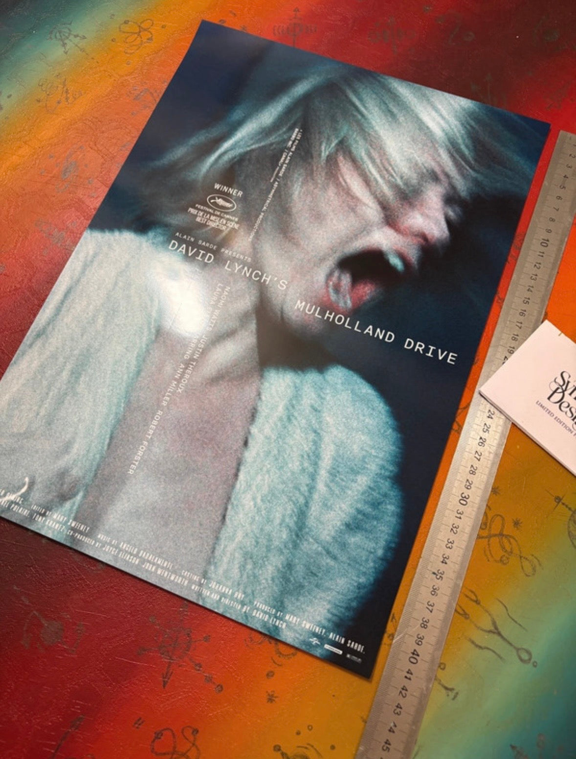 DAVID LYNCH - MULHOLLAND DRIVE - Symbios Design Rare Glossy Poster Print