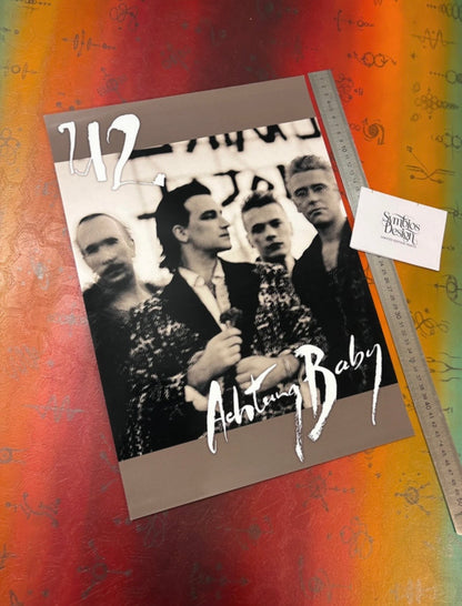 U2 - ACHTUNG BABY - Symbios Design Rare Glossy Poster Print