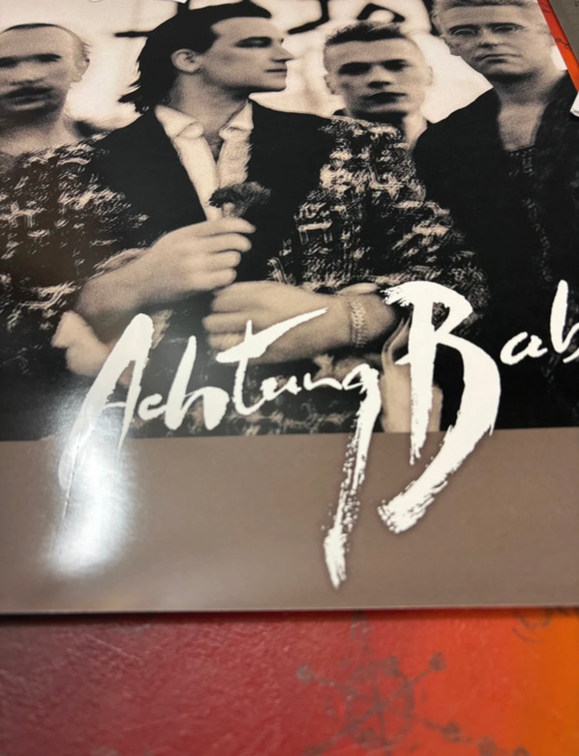 U2 - ACHTUNG BABY - Symbios Design Rare Glossy Poster Print