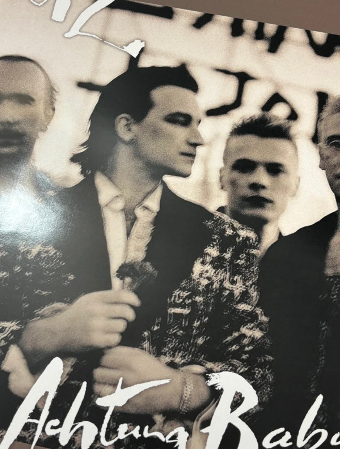 U2 - ACHTUNG BABY - Symbios Design Rare Glossy Poster Print