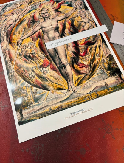 WILLIAM BLAKE - Symbios Design Rare Glossy Poster Print