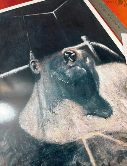 FRANCIS BACON - HEAD - Symbios Design Rare Glossy Poster Print