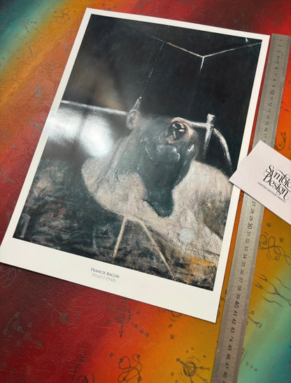FRANCIS BACON - HEAD - Symbios Design Rare Glossy Poster Print