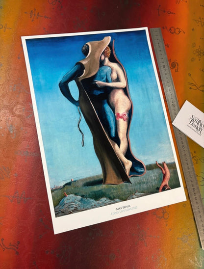 MAX ERNST - LONG LIVE LOVE - Symbios Design Rare Glossy Poster Print