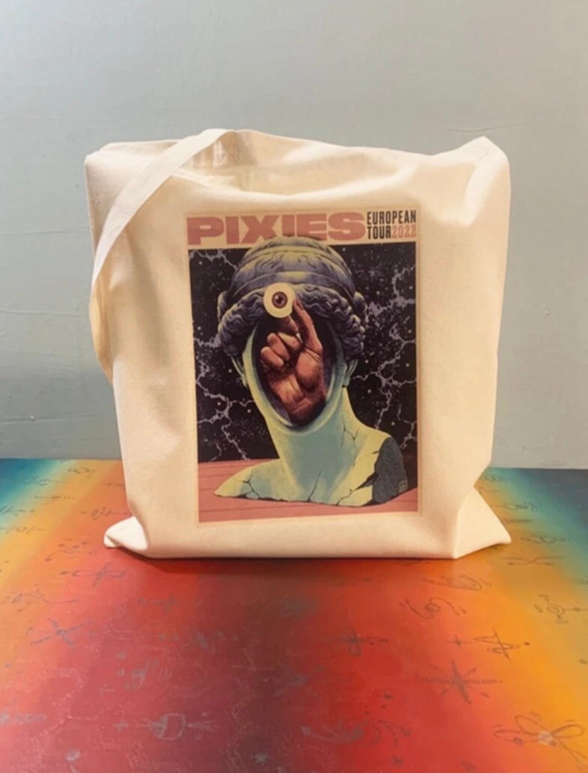 PIXIES - EUROPEAN TOUR - Symbios Design Tote Bag