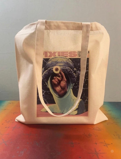 PIXIES - EUROPEAN TOUR - Symbios Design Tote Bag