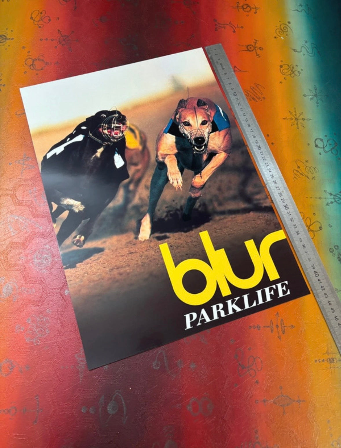 BLUR - PARKLIFE  - Symbios Design Rare Glossy Poster Print