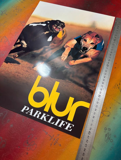 BLUR - PARKLIFE  - Symbios Design Rare Glossy Poster Print