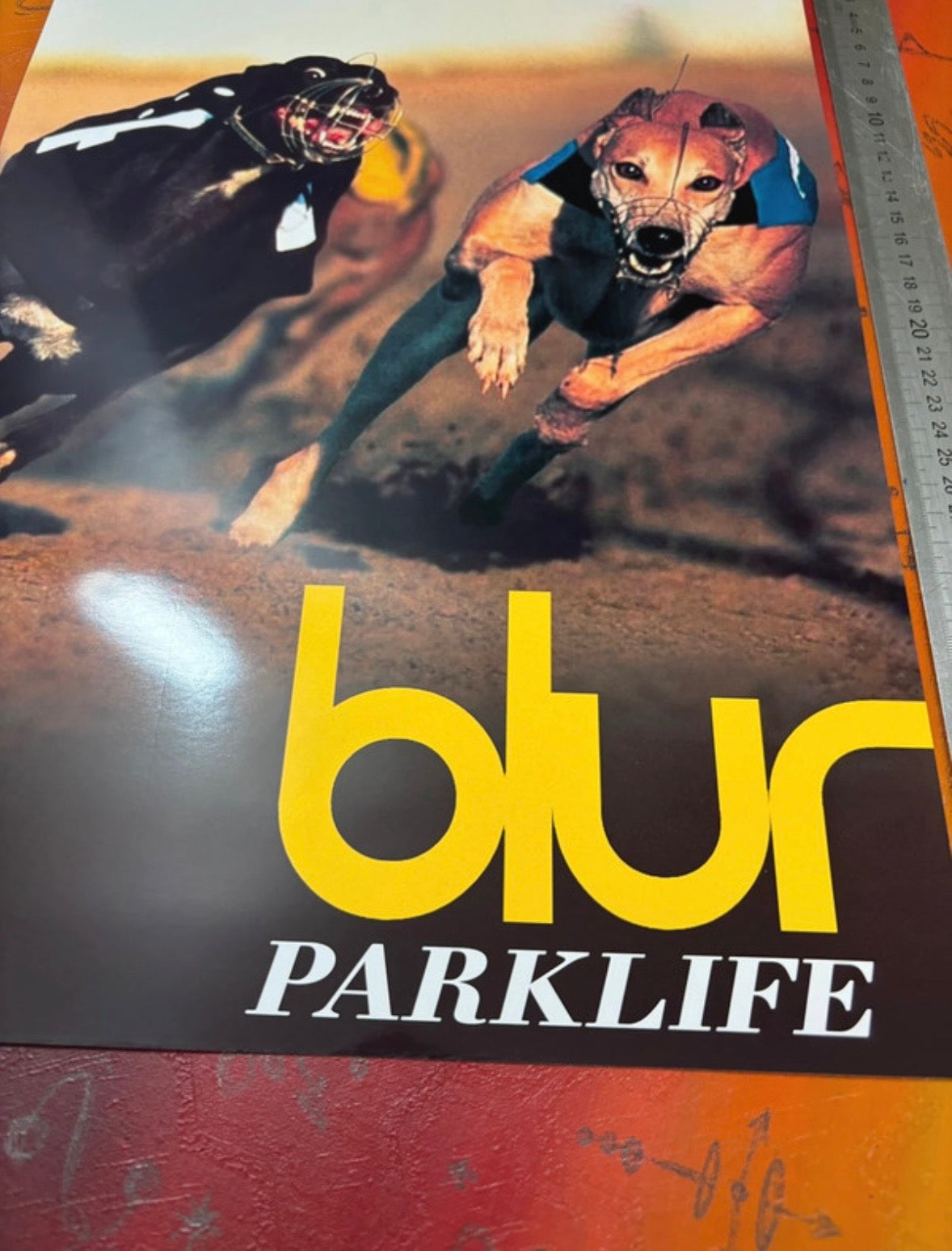 BLUR - PARKLIFE  - Symbios Design Rare Glossy Poster Print