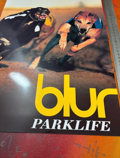 BLUR - PARKLIFE  - Symbios Design Rare Glossy Poster Print
