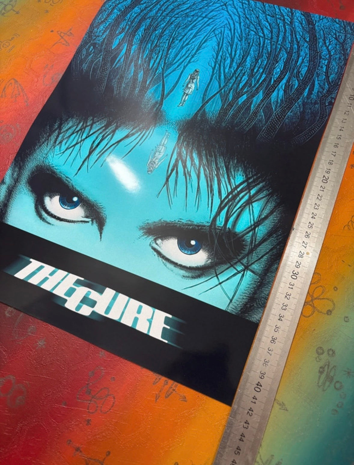 THE CURE  - Symbios Design Rare Glossy Poster Print
