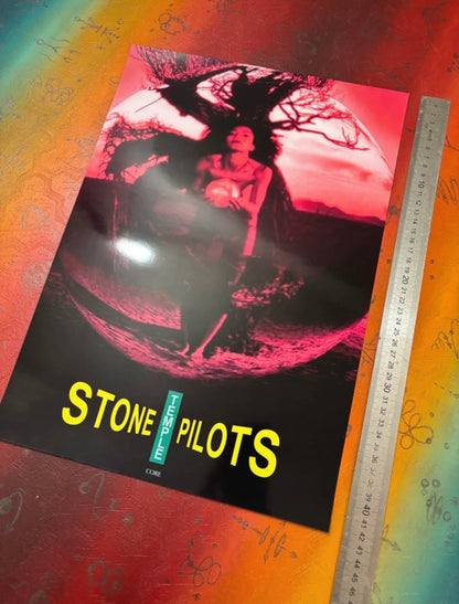 STONE TEMPLE PILOTS - CORE  - Symbios Design Rare Glossy Poster Print