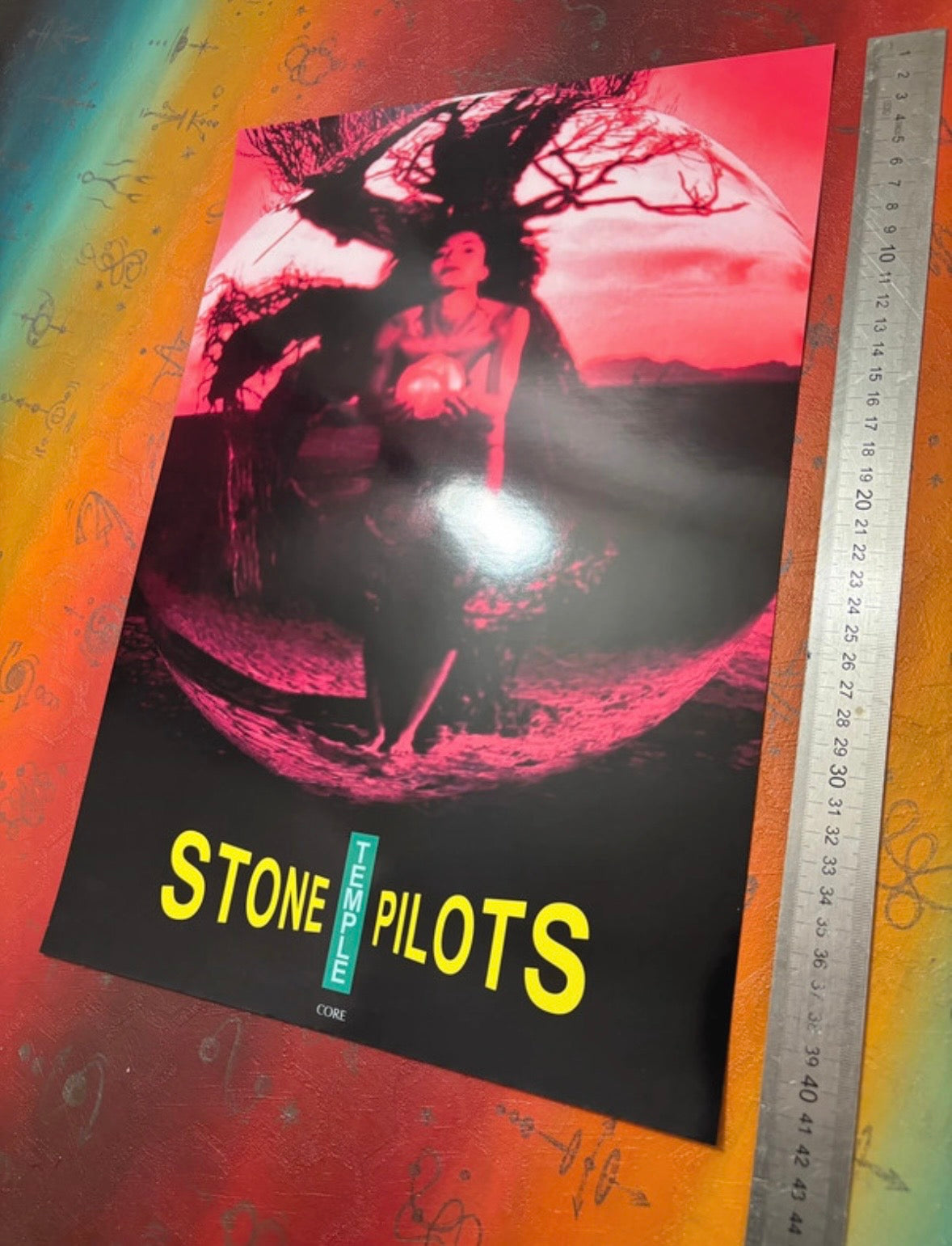 STONE TEMPLE PILOTS - CORE  - Symbios Design Rare Glossy Poster Print
