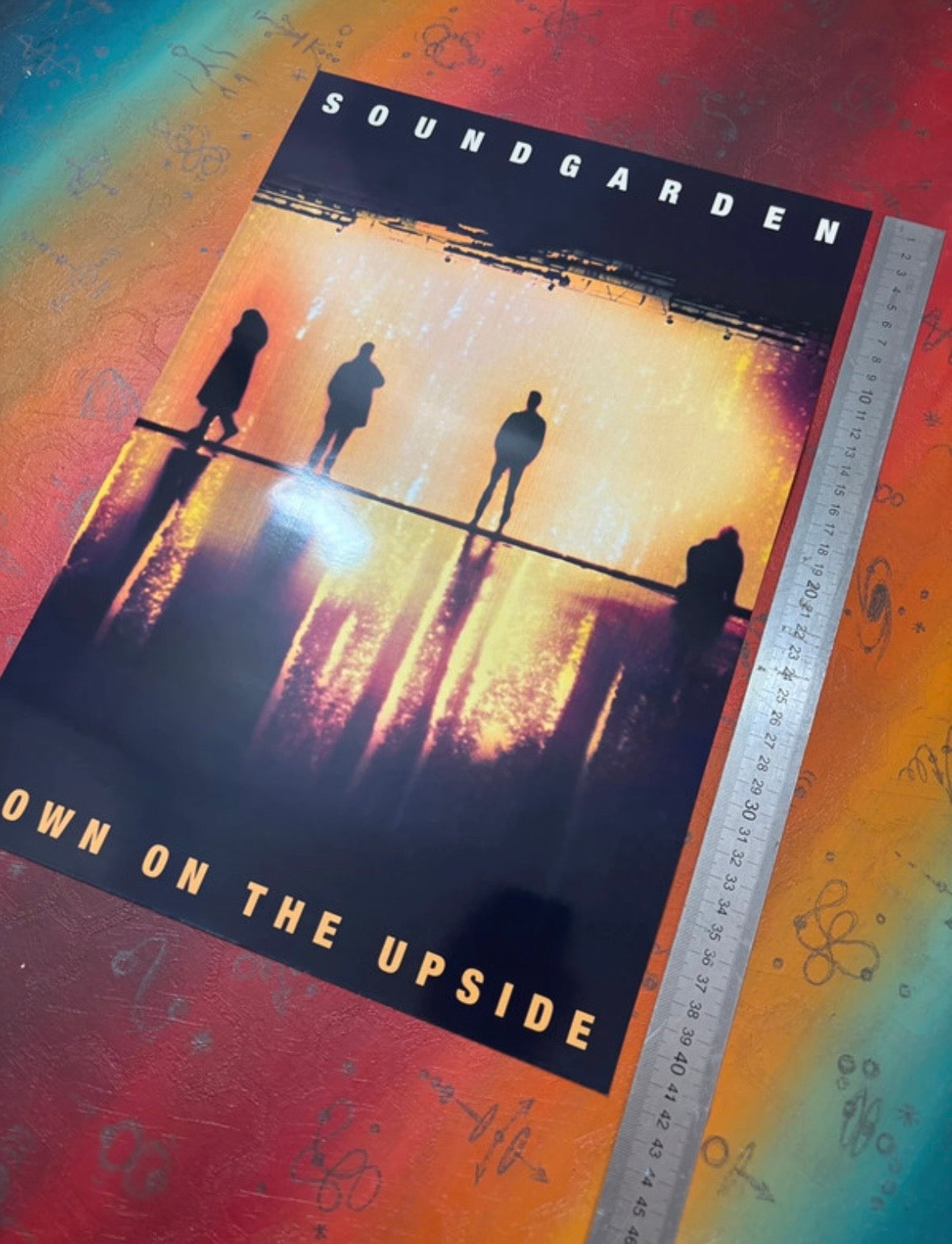SOUNDGARDEN - DOWN ON THE UPSIDE  - Symbios Design Rare Glossy Poster Print