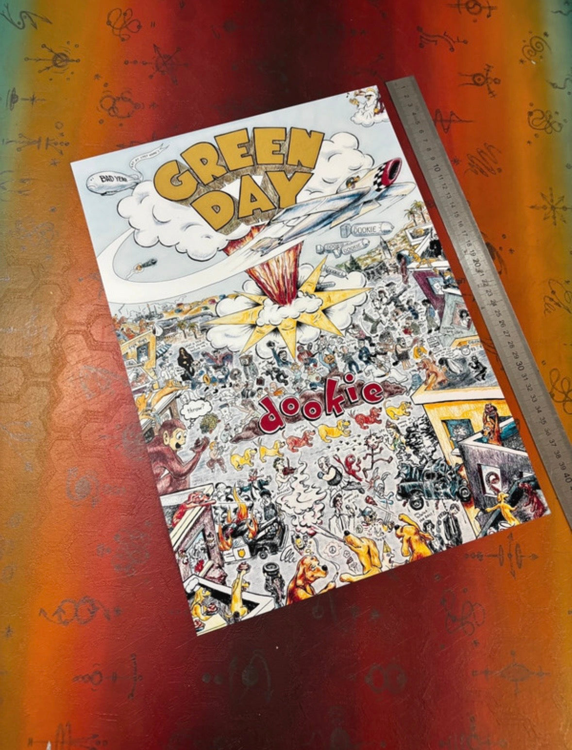 GREEN DAY - DOOKIE  - Symbios Design Rare Glossy Poster Print