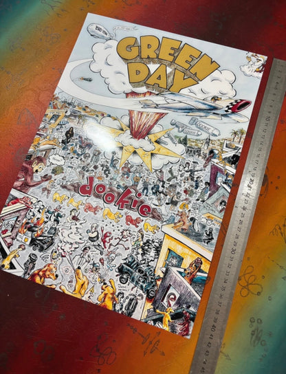 GREEN DAY - DOOKIE  - Symbios Design Rare Glossy Poster Print