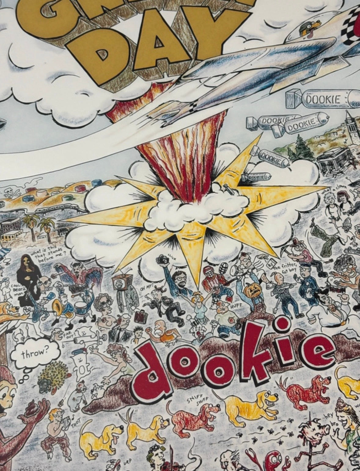 GREEN DAY - DOOKIE  - Symbios Design Rare Glossy Poster Print