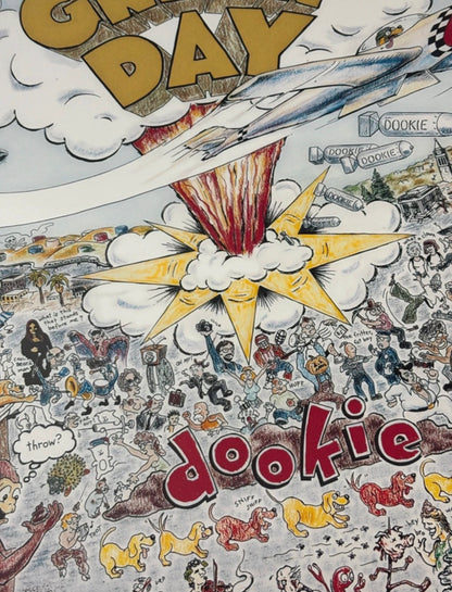 GREEN DAY - DOOKIE  - Symbios Design Rare Glossy Poster Print