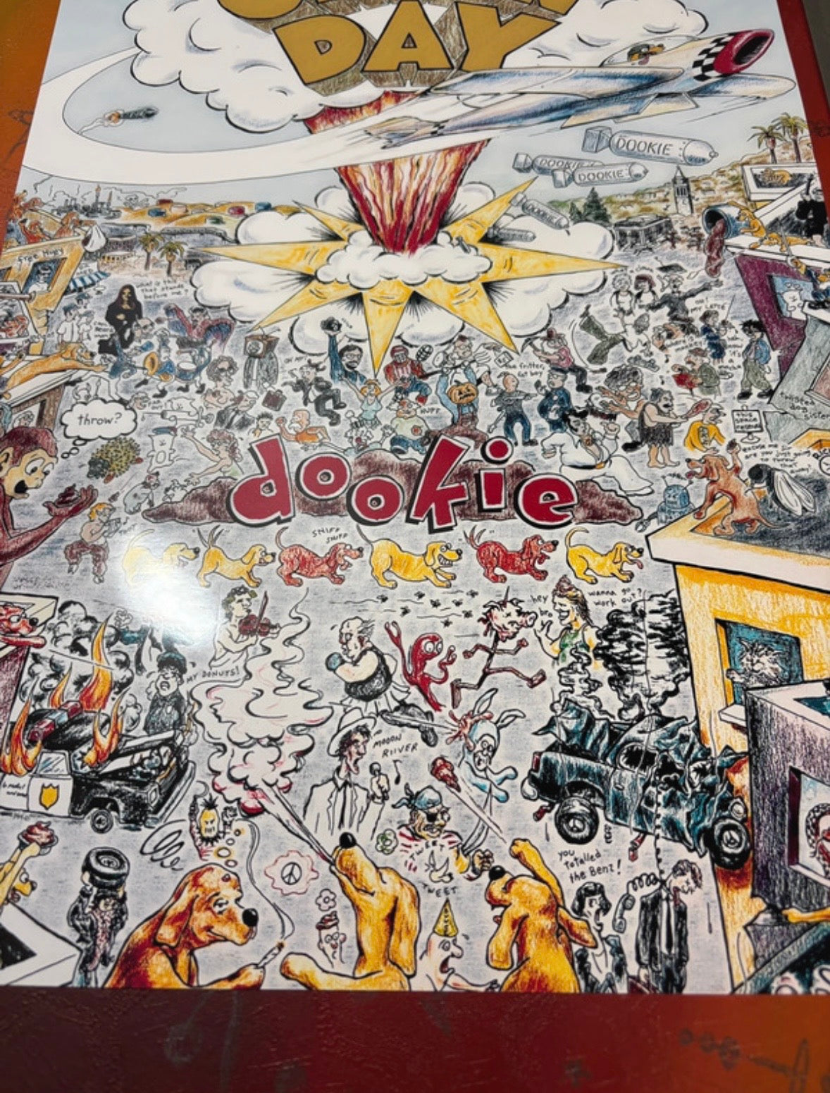 GREEN DAY - DOOKIE  - Symbios Design Rare Glossy Poster Print