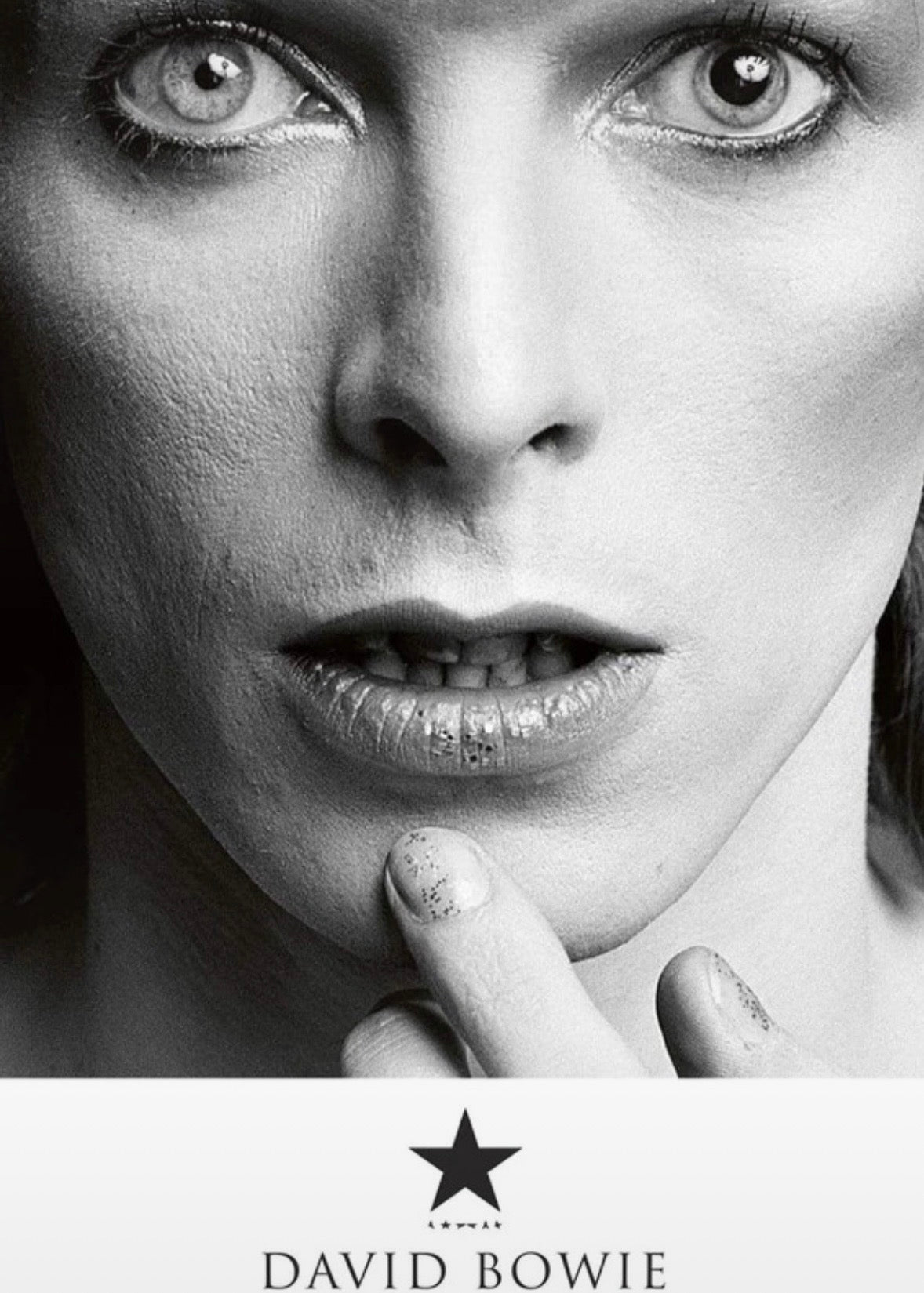 DAVID BOWIE  - Symbios Design Rare Glossy Poster Print