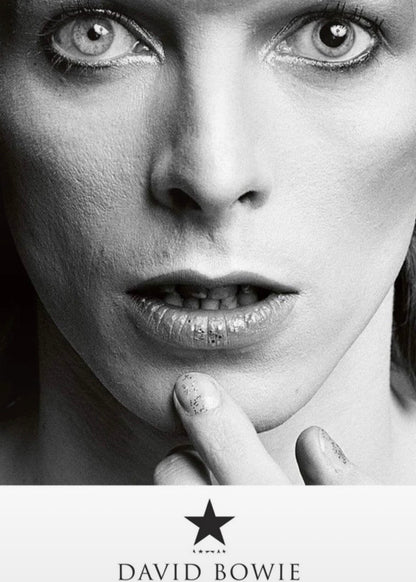 DAVID BOWIE  - Symbios Design Rare Glossy Poster Print