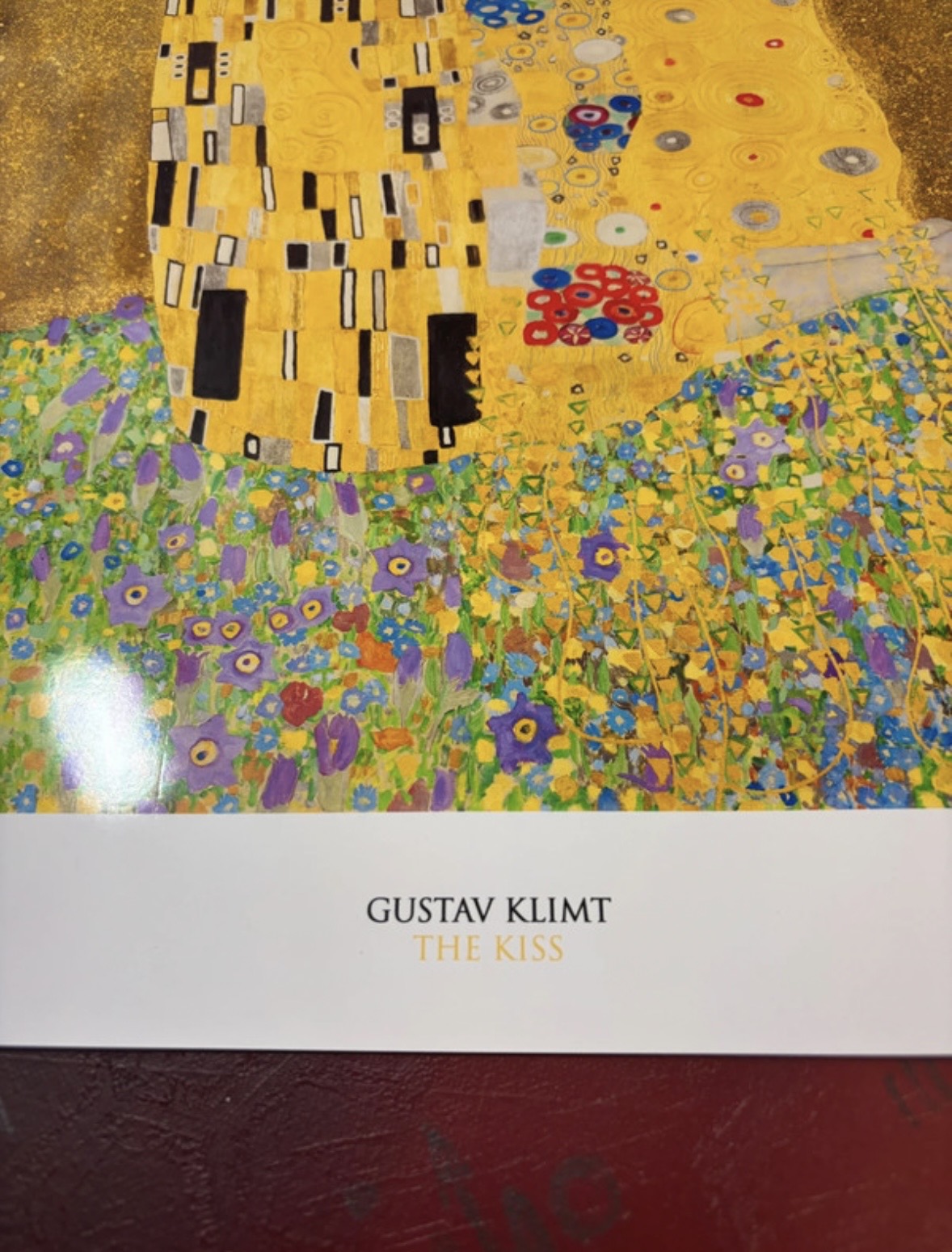 KLIMT - THE KISS  - Symbios Design Rare Glossy Poster Print