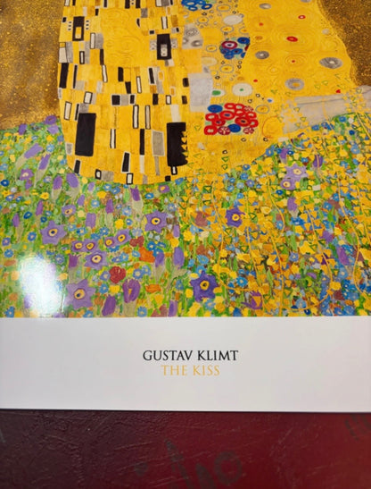 KLIMT - THE KISS  - Symbios Design Rare Glossy Poster Print