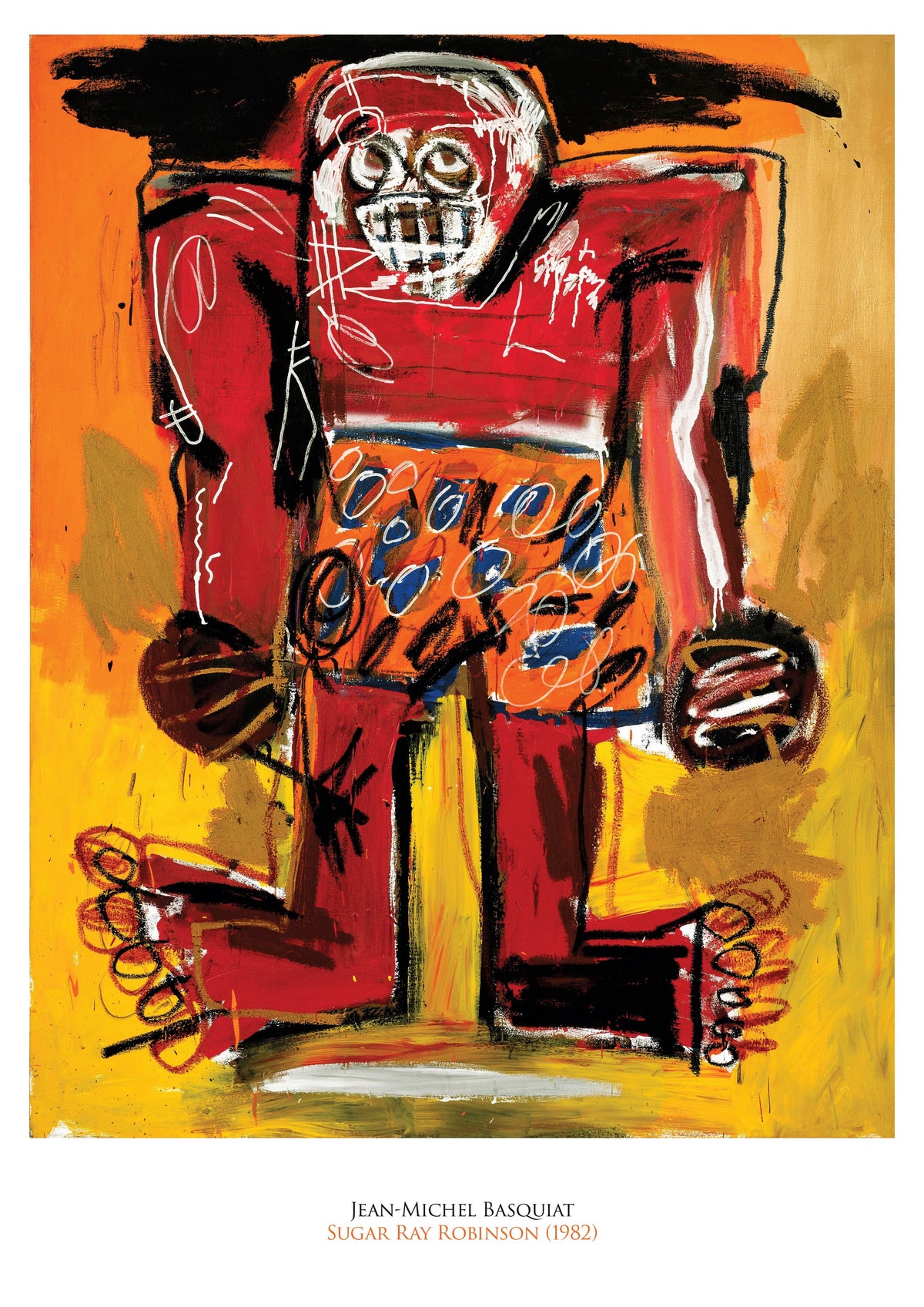 BASQUIAT - Symbios Design Rare Glossy Poster Print