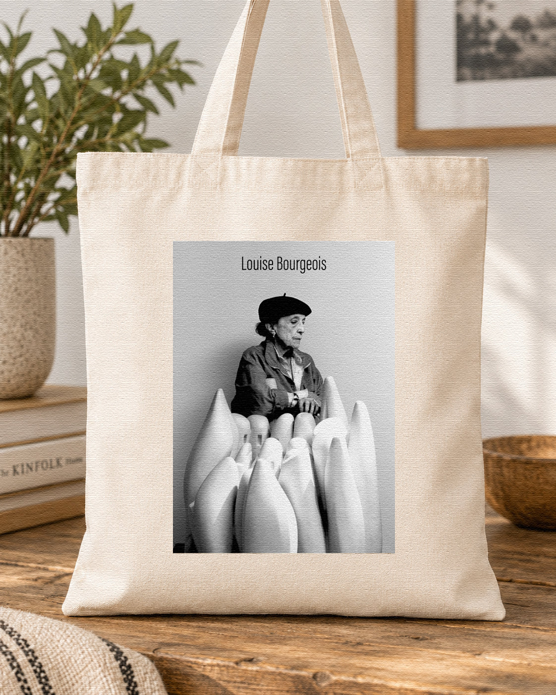 LOUISE BOURGEOIS - Symbios Design Tote Bag
