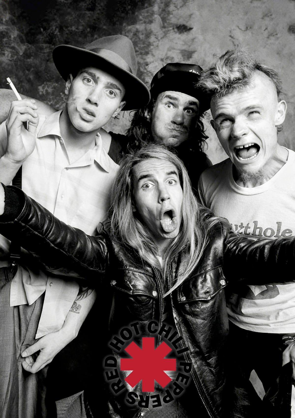 RED HOT CHILI PEPPERS - Symbios Design Rare Glossy Poster Print