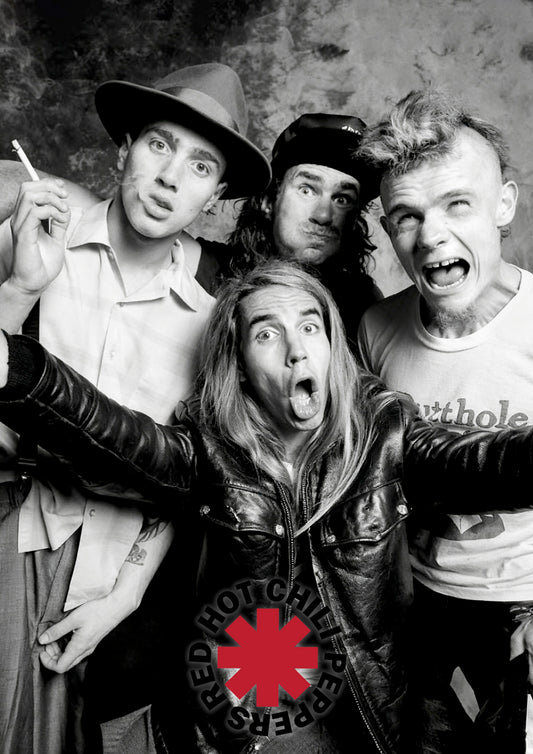 RED HOT CHILI PEPPERS - Symbios Design Rare Glossy Poster Print