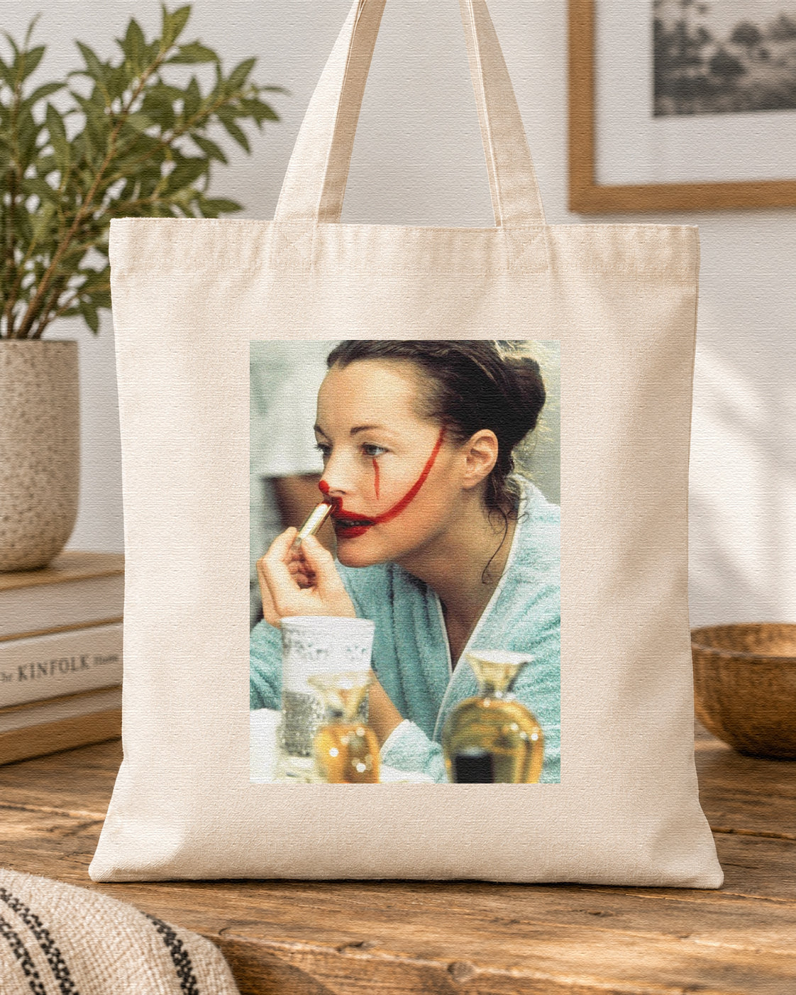 ROMY SCHNEIDER - CLOWN - Symbios Design Tote Bag