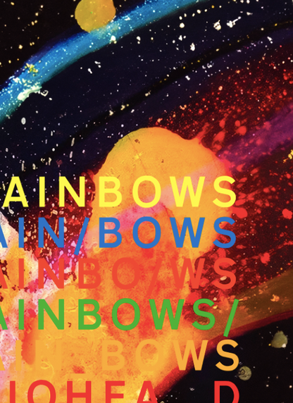 RADIOHEAD - IN RAINBOWS - Symbios Design Rare Glossy Poster Print