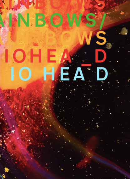 RADIOHEAD - IN RAINBOWS - Symbios Design Rare Glossy Poster Print