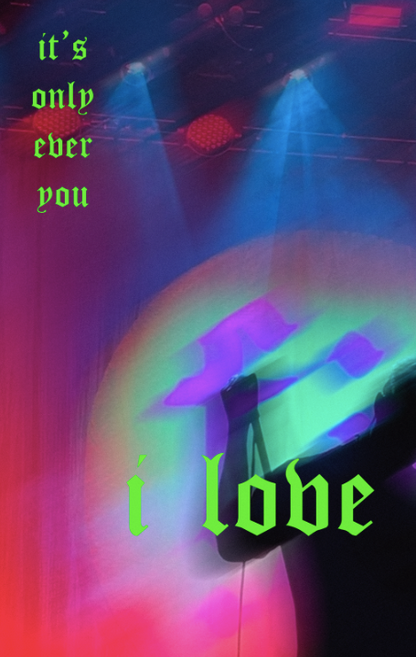 FONTAINES DC - I LOVE YOU - Symbios Design Rare Glossy Poster Print