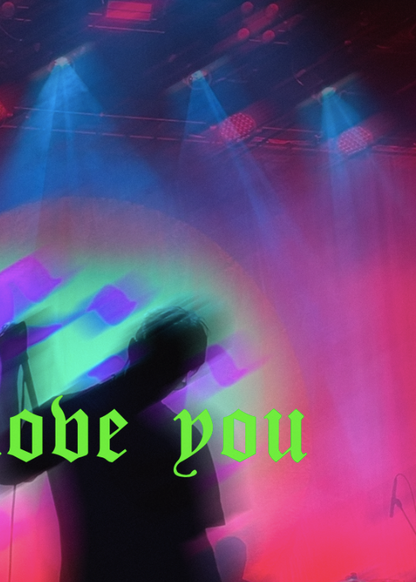 FONTAINES DC - I LOVE YOU - Symbios Design Rare Glossy Poster Print