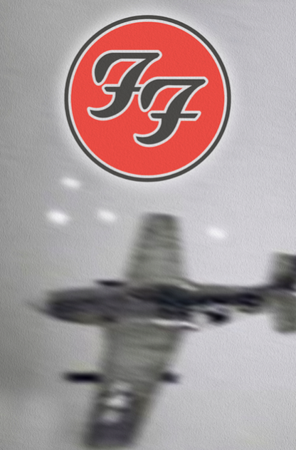 FOO FIGHTERS WW EDITION - Symbios Design Rare Glossy Poster Print
