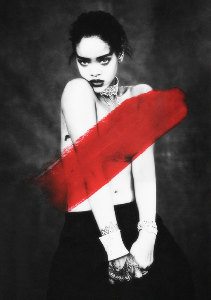 RIHANNA ANTI - Symbios Design Rare Glossy Poster Print