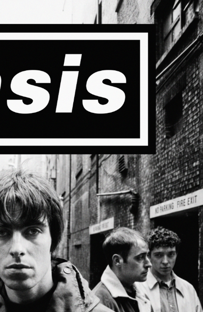OASIS - RARE BAND PORTRAIT - Symbios Design Rare Glossy Poster Print